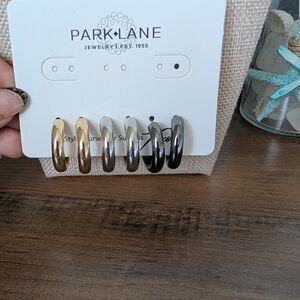 Park Lane Gold and Silver Hoop Earrings Set
